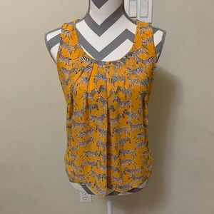 New York & Company Yellow Tank